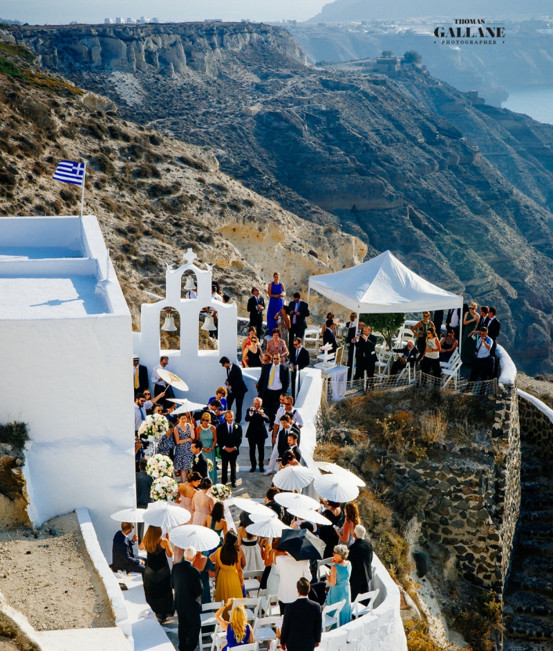 From LA to Santorini for a Glam Wedding